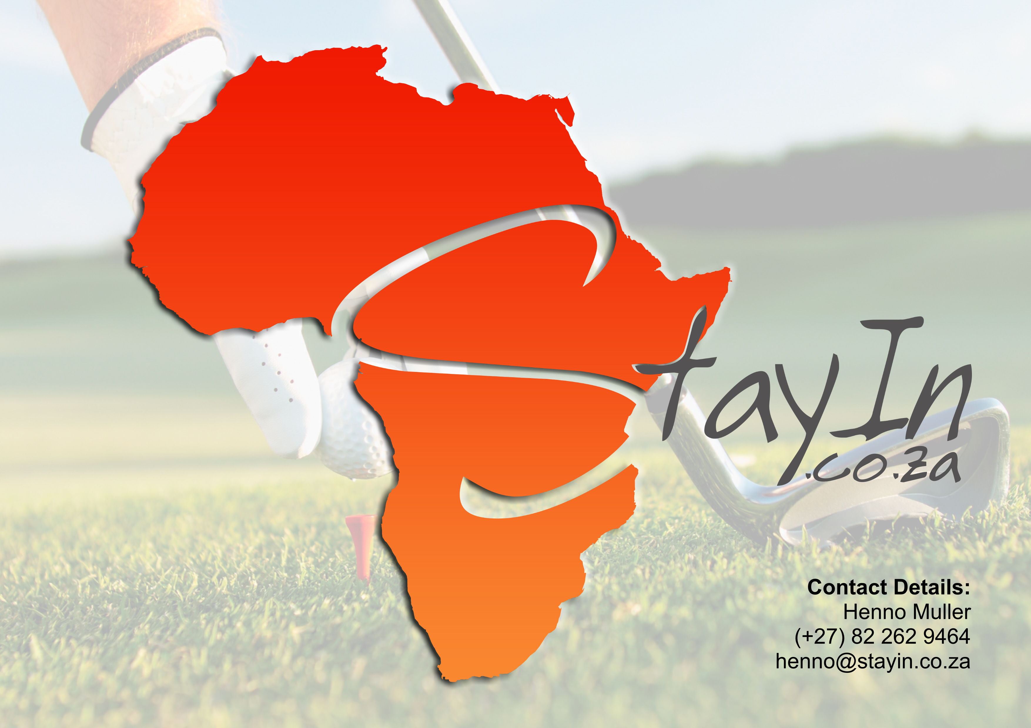 Peri Peri Creative-Stay-in flyer template-golf