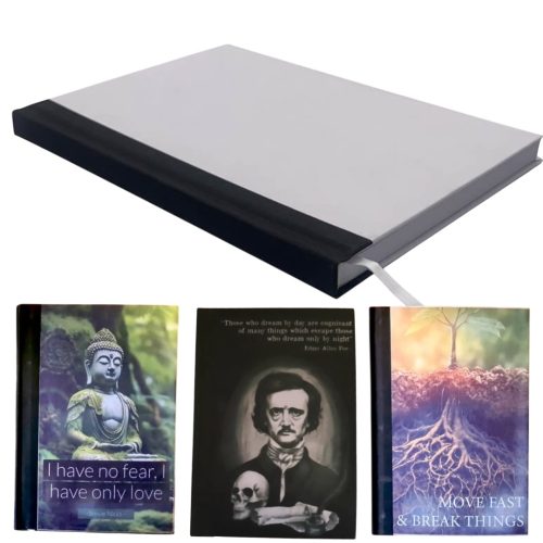 Full cover printed custom notebook