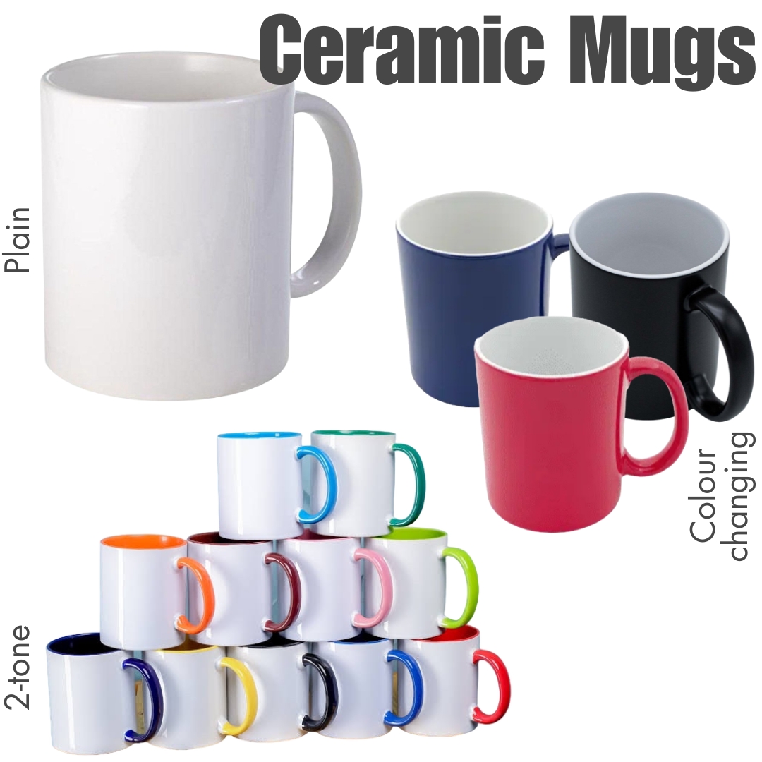 Ceramic mugs